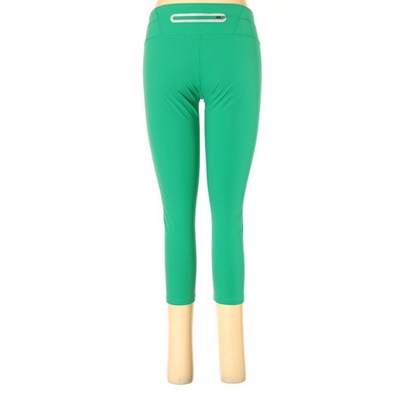 Athleta Women’s Green Ankle Leggings (sz Medium) - Picture 2 of 2